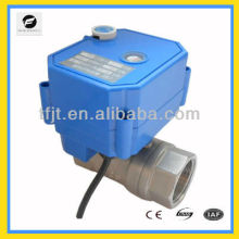 1" 110VAC reduce port motorized valve with manual override function to reuse of rainwater and reuse of grey water system